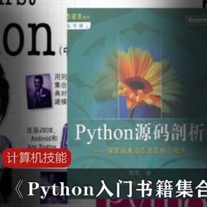 计算机技能《Python入门书籍集合》